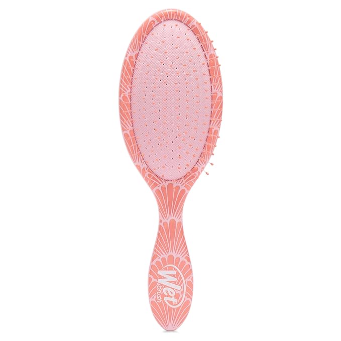 Wet Brush Original Detangler, Sunshine & Seashells (Coastal Charm), Ultra-Soft IntelliFlex Bristles Glide Through Tangles, Detangling Hair Brush (Wet & Dry), Women & Men, Limited Edition
