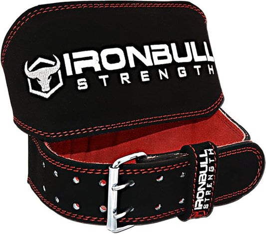 Weight Lifting Belt - 6-inch Padded Leather Weight