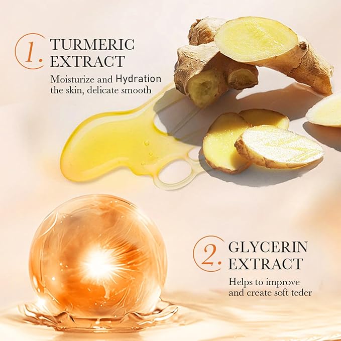 Turmeric Skin Care Set, 11 Pcs Turmeric Skin Care Kit, Skincare Set with Turmeric Face Wash, Turmeric Soap, Toner, Face Serum & Face Cream, Eye Cream, Mask, Facial Kits for Women Mens