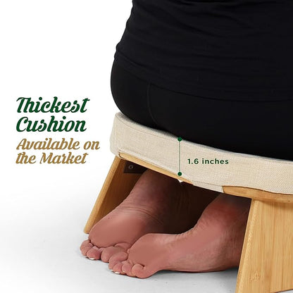 Monk & Llama Meditation Bench - Foldable