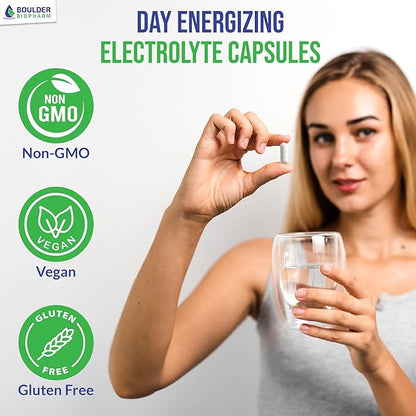 ResetIF Intermittent Fasting, 7 Energy Electrolytes, Methyl B12 and Methyl Folate, Pink Salt, Green Tea & Green Coffee Extracts, B Complex, Zinc, 72 Trace Minerals