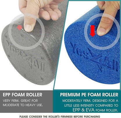 Yes4All Soft-Density Round PE 12/18/ 24/36 inch Foam