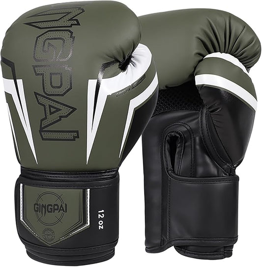 Boxing Gloves for Men,Women,Child, Heavy Bag Workout Boxing Gloves,Durable Leather and Thickened Fist Peak Professional Sparring Training Fighting Gloves for Kickboxing,Muay Thai,MMA