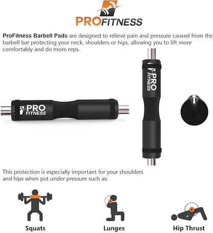 ProFitness Barbell Pad Squat Pad- Shoulder Support for Squats