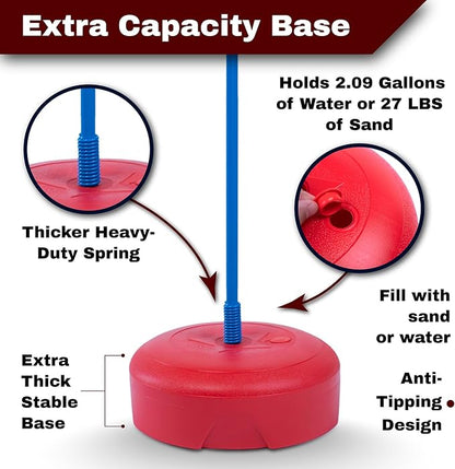 Punching Bag for Kids Ages 3-8 Yrs | Kids Punching Bag with Boxing Gloves | Height Adjustable | Ideal Christmas and Birthday Gift | Boys Toys Age 3 4 5 6 7 8