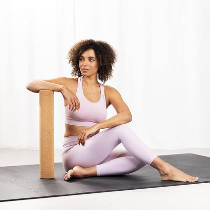 Navaris Cork Roller - Fitness Sport Yoga Cork 4 x 24"
