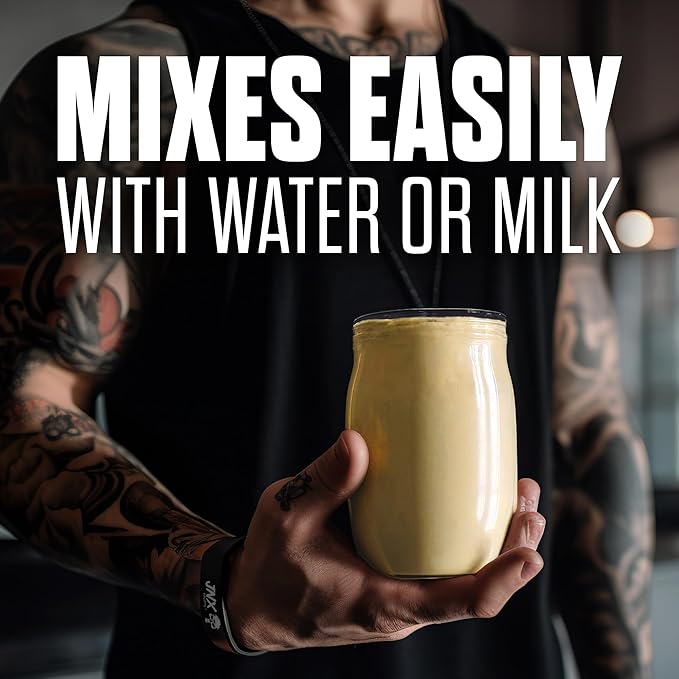 JNX SPORTS The Curse! Ultra Premium Whey Protein Powder Vanilla Bean 5lb | 25g Protein Per Serve, Primary Source Whey Isolate