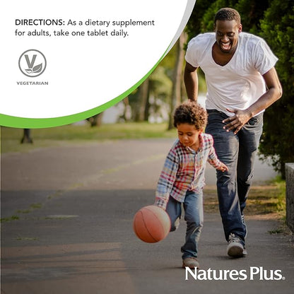 NaturesPlus Ultra II Multivitamin, Sustained Release - 60 Vegetarian Tablets - Daily Whole Food Vitamin & Mineral Supplement for Overall Health - Natural Energy Booster - 60 Servings