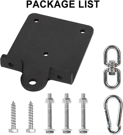 Heavy Punching Boxing Bag Hanger - Heavy Duty Bag Hanger Bracket,360° Rotation Wall Ceiling Mount Wood Beam Hook for Boxing Muay Thai Training,Aerial Yoga Swing & Hammock