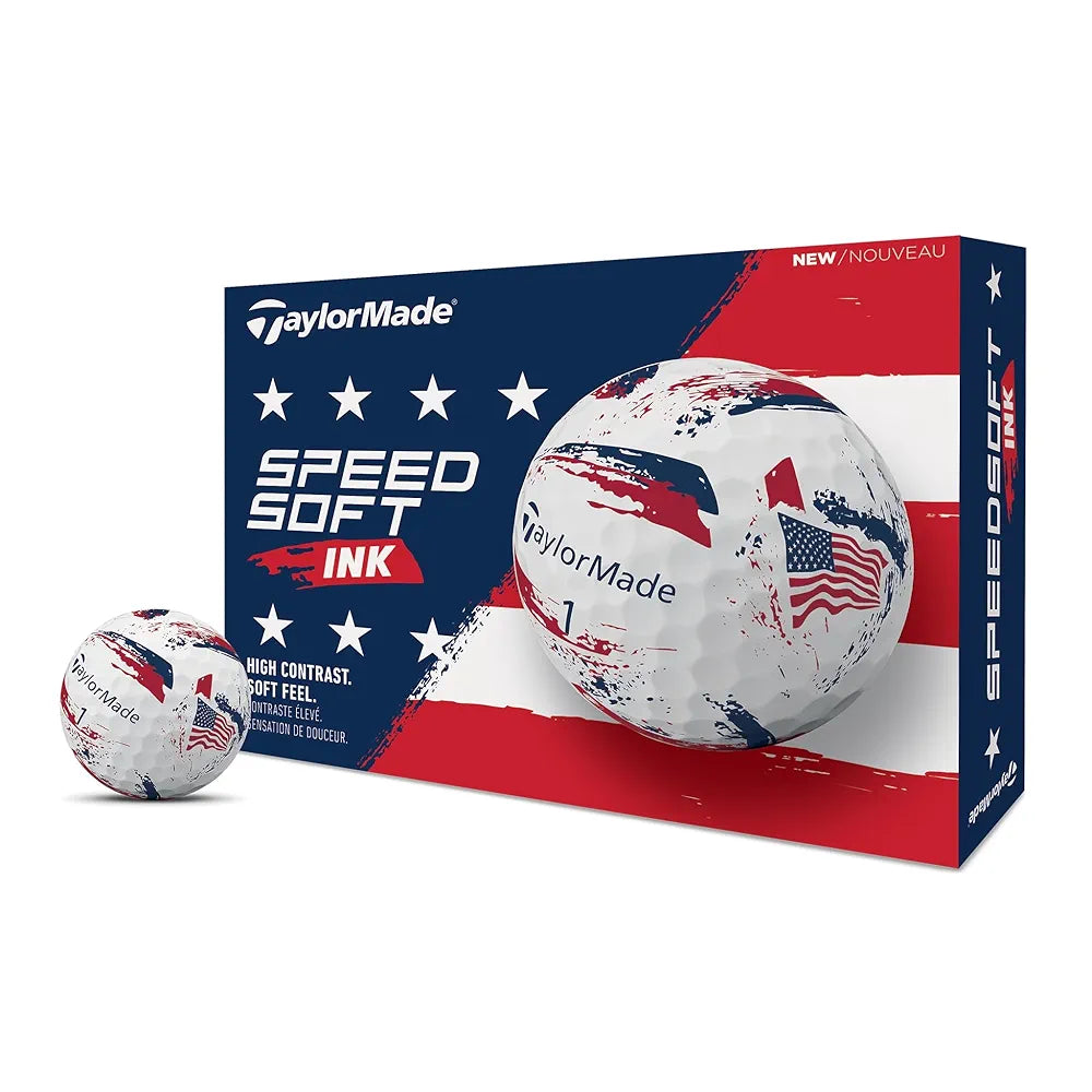 TaylorMade Golf Speed Soft Ink Golf Balls