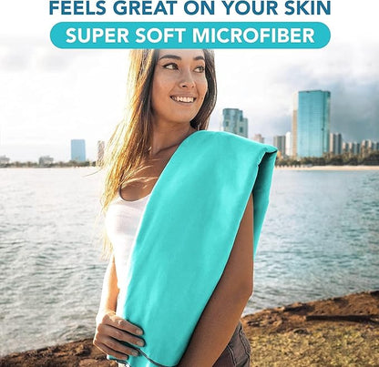 Youphoria Microfiber Travel Towel Fast Drying Lightweight -