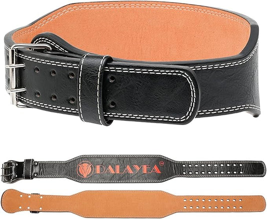Weight Lifting Belt Gym Fitness 4â€ Padded Support,10 Adjustable