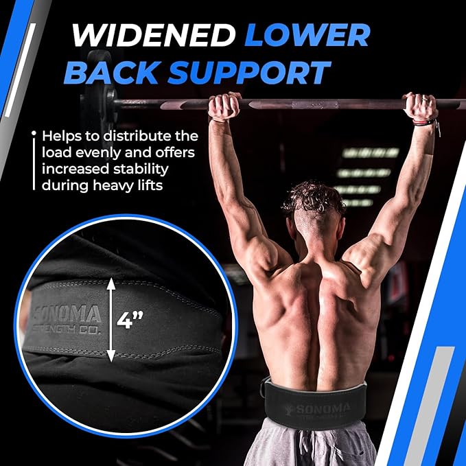 Sonoma Strength Co Weight Lifting Belt 10MM Thick 100% Genuine
