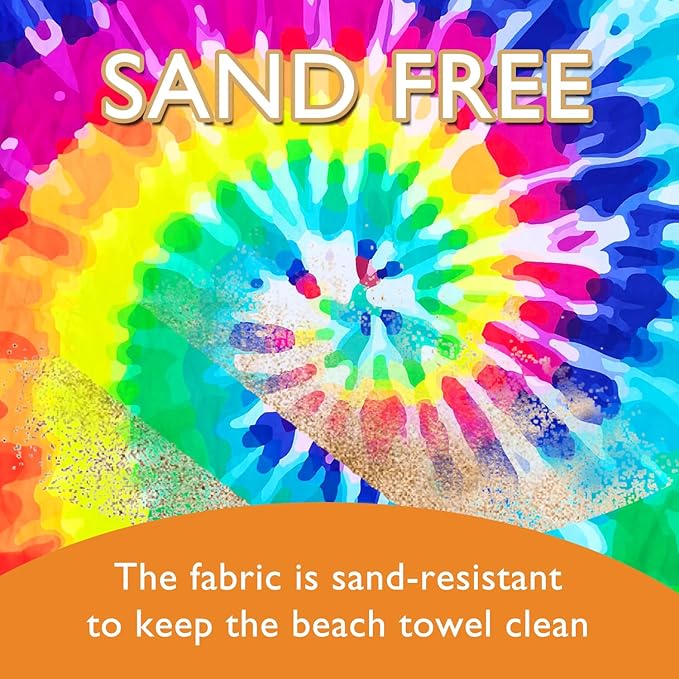 Beach Towel - Microfiber Beach Towels(71" x 40" 1Pcs) -