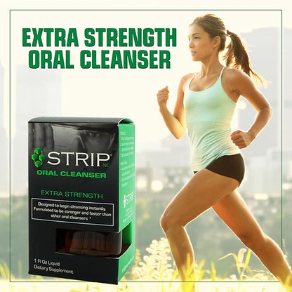 Strip Detox Oral Cleanser Extra Strength Instant Cleansing -Potent Deep System Cleanser - Formulated to Be Stronger & Faster Than Other Oral Cleansers (1 oz)
