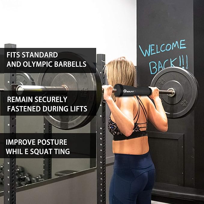 Barbell Pad Squat Pad for Squats—Squat Bar Pad—Great