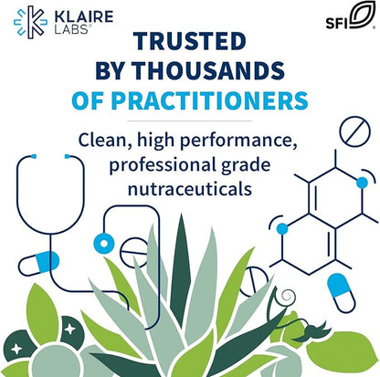 Klaire Labs Ther-Biotic Complete - Probiotic Supplement with 25 Billion CFU - Hypoallergenic Probiotics for Men + Women - Digestive, Gut Health + Immune Support - Dairy-Free (60 Caps / 2 Pack)