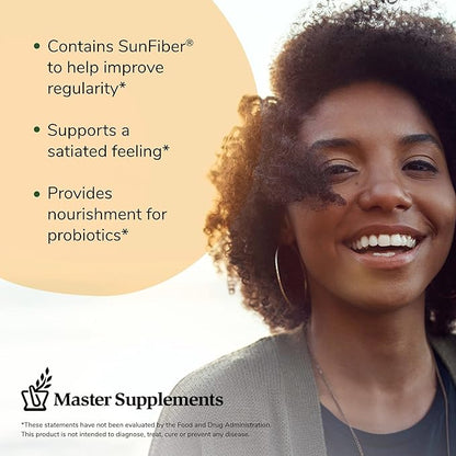 Master Supplements TruFiber - 6.35 oz, Pack of 2 - Prebiotic Fiber to Help Boost Probiotic Growth - Supports Digestive Health - Vegan, Gluten Free - 100 Total Servings