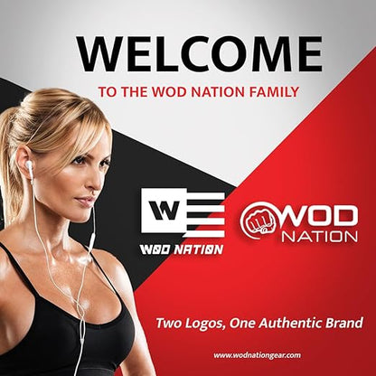 WOD Nation Kinesiology Tape Roll 6-Pack Latex Free, Waterproof Athletic and Sports Tape for Pain Relief - Supports & Stabilizes Knee, Muscles, Joints - 2in x 16.4ft Per Roll, Black
