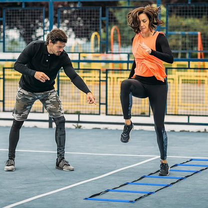Speed and Agility Training Equipment: 5 Adjustable Agility 20ft Agility