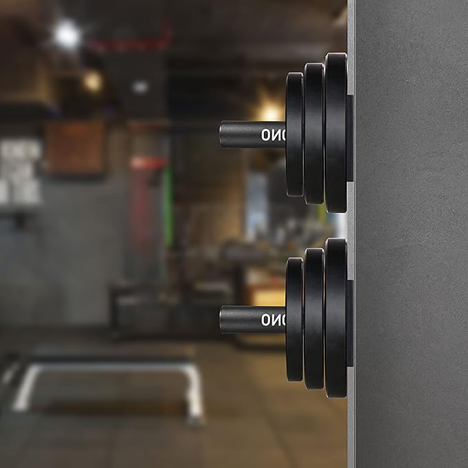 Weight Plate Holder, 8 Pack Weight Plate Rack, Fit for 2 Inch Olympic Plate Storage Home Gym