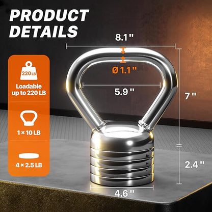 Northdeer Adjustable Kettlebell Set for Versatile Home Workouts