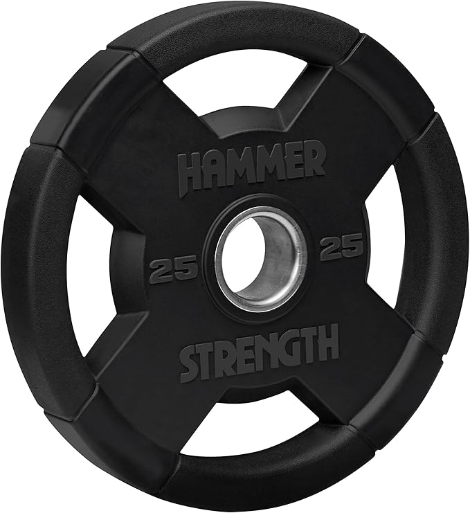 Hammer Strength 25Lb Round Rubber Olympic Plate