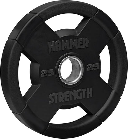 Hammer Strength 25Lb Round Rubber Olympic Plate