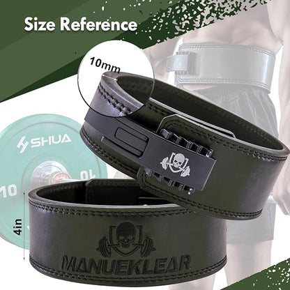 Lever Belt Weightlifting 10mm Back