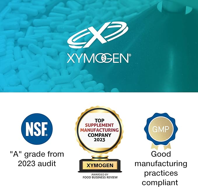 XYMOGEN ActivNutrients Performance - Multivitamin/Multimineral for Energy Support with Shilajit, ALA, NAC, Bacopa Extract, Chelated Minerals + B Vitamins with Folate (120 Capsules)