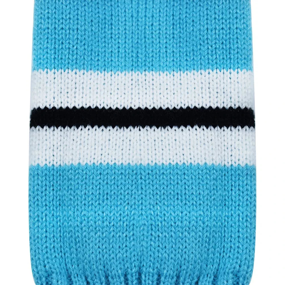 Stripes Knitted Golf Club Head Covers 3 Piece Set 1 3 5 Driver and Fairway HeadCovers Fits 460cc Drivers
