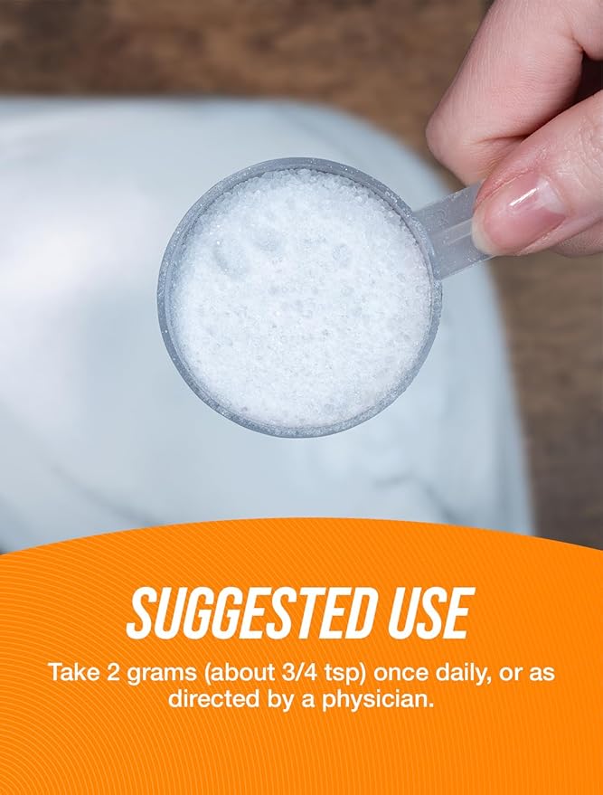 BulkSupplements.com Taurine Powder - Taurine Supplement, Taurine 2000mg - Amino Acids Supplement for Energy - Unflavored & Gluten Free, 2g per Serving, 100g (3.5 oz) (Pack of 1)