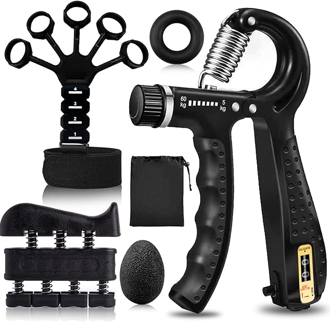 Grip Trainers, Including Forearm Strengtheners, Finger Trainers, Mechanical