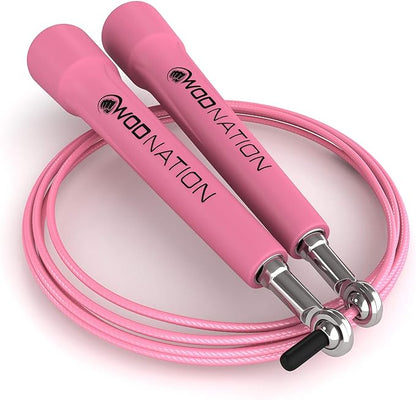 WOD Nation Adjustable Speed Jump Rope For Men
