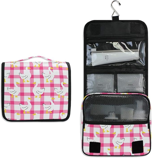 senya Hanging Travel Toiletry Bag Kit Makeup Case Cosmetics Organizer for Men Women