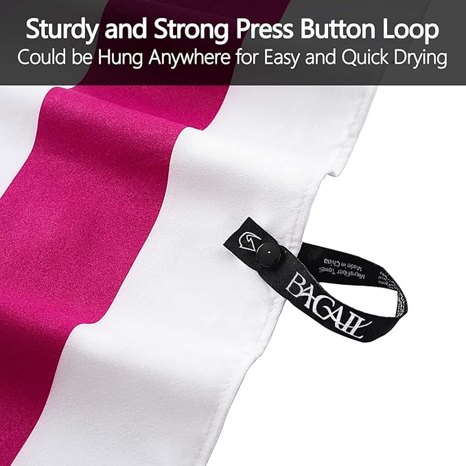 BAGAIL Camping Towel with EVA Case
