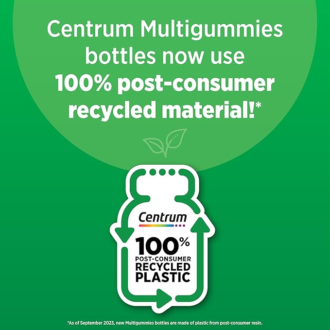 Centrum Prenatal Multivitamin Gummies with DHA and Folic Acid, Mixed Berry and Orange Flavors - 60 Count, 30 Day Supply