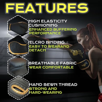 Pro Style Boxing Gloves, Heavy Bag Workout Boxing Gloves, Sparring Training Fighting Gloves for Boxing Kickboxing Punching Bag Muay Thai MMA