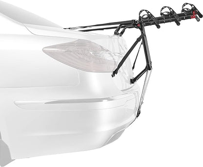 Allen Sports Premier 3-Bike Trunk Rack, Model S103 (Black and red)