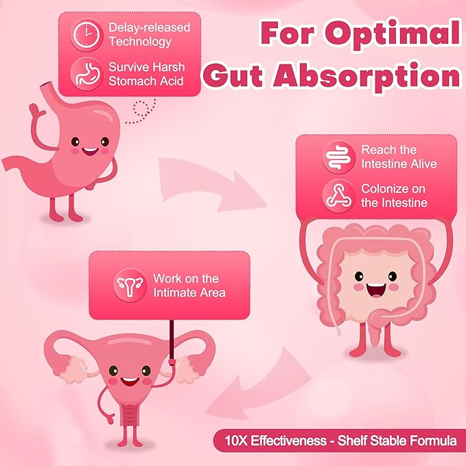Probiotics for Women 100 Billion CFUs Probiotic and Prebiotics with Digestive Enzymes for Gut Health, Vaginal Probiotics with Cranberry and D-Mannose for Urinary Tract Health, pH Balance, 87 Capsules