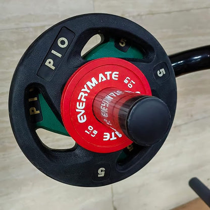 Rubber Fractional Weight Plates Set of 8 Micro 0.25LB 0.5LB 0.5LB 0.75LB 0.75LB 1 1 LB