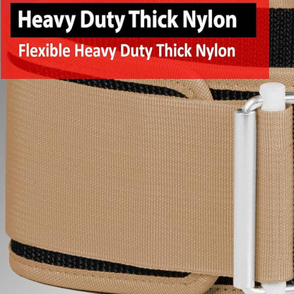 IBRO Quick Locking Premium Weight Lifting Belt - Powerlifting 4 Inch
