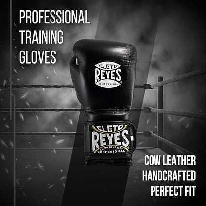 CLETO REYES Training Gloves with Leather Strap & Attached Thumb and Hook & Loop Closure