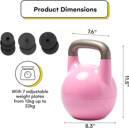 Kettlebell Kings Powder Coated Kettlebell Weights 4-48 KG