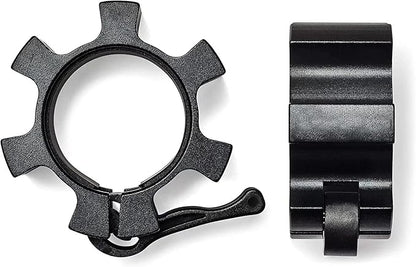 Metal Olympic Barbell Clamps 2inch Heavy Duty Exercise Collars 2" Barbell,Quick 1 Pair
