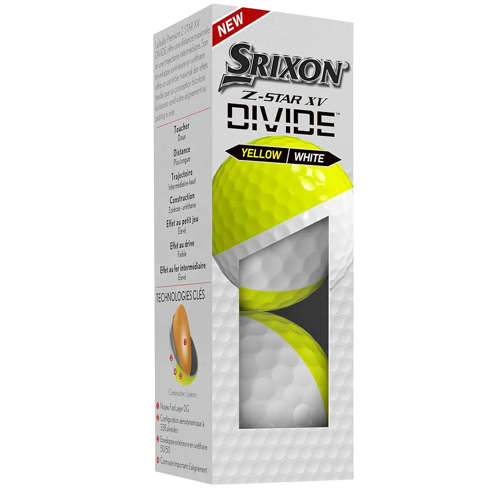 Srixon Z-Star XV Divide Golf Balls