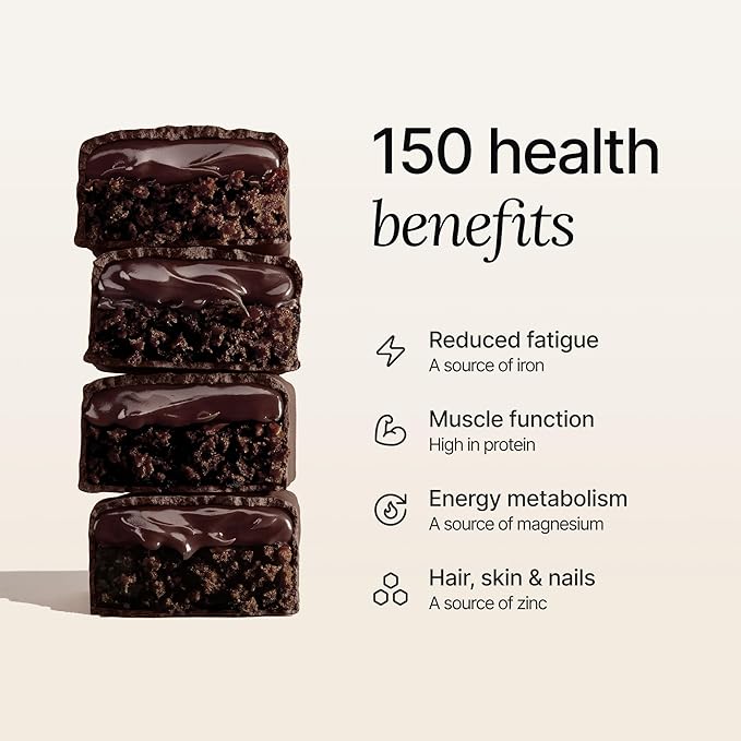 Huel Complete Nutrition Vegan Protein Bars | Chocolate Fudge Brownie | 13g Protein, 27 Vitamins and Minerals, 2g Sugar, Non-GMO, 100% Plant Based Snack | 12 Pack