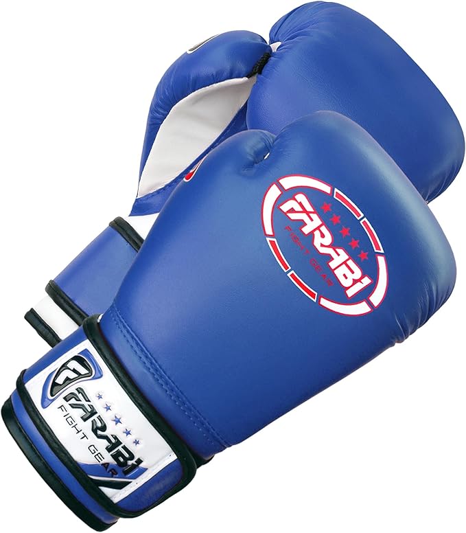 Farabi Sports Kids Boxing Gloves 4, 6, 8-oz Boxing Gloves for Kids Junior Boxing Gloves Youth Boxing Gloves Boys and Girls Boxing Training Gloves for MMA Muay Thai & Punching Bag