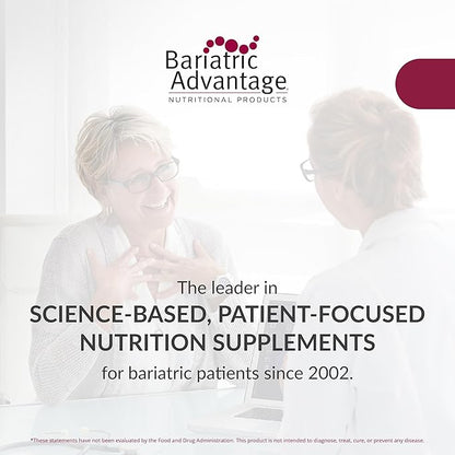Bariatric Advantage High Protein Meal Replacement Drink Mix, Protein Powder Whey Isolate for Gastric Bypass and Sleeve Gastrectomy Patients, 27g Protein, Lactose Free - Chocolate - 28 Servings