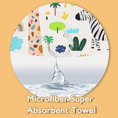 Beach Towel - Microfiber Beach Towels(63" x 32" 1Pcs) -